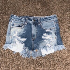 American Eagle Distressed Denim Women Shorts size 4